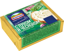 Плавленый сыр Hochland с луком и чесноком