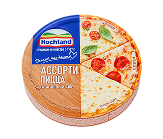 Плавленый сыр Hochland Ассорти “Пицца"
